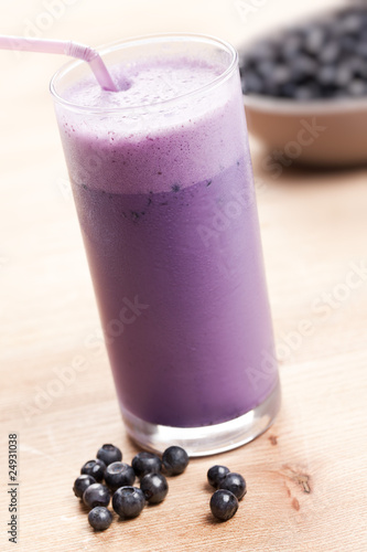 blueberry milk shake