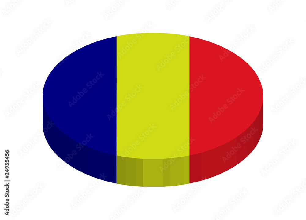 Fototapeta premium Button Rumänien