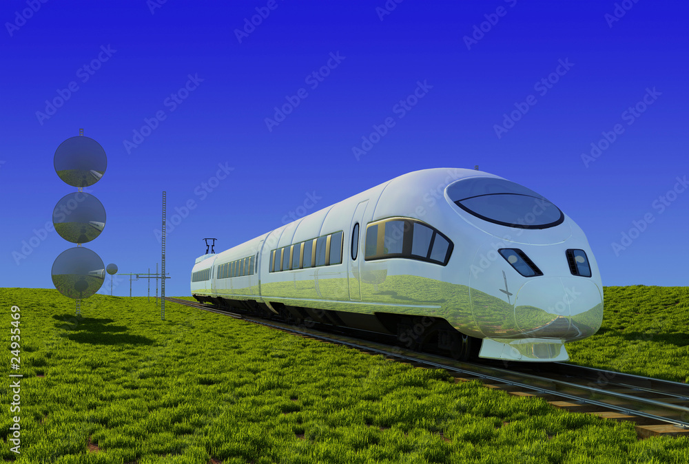Fototapeta premium The locomotive