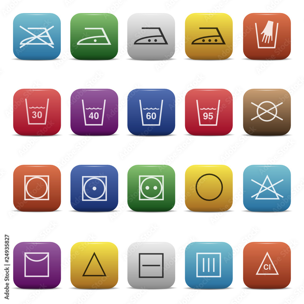 Colorful Webicons 09 - Laundry