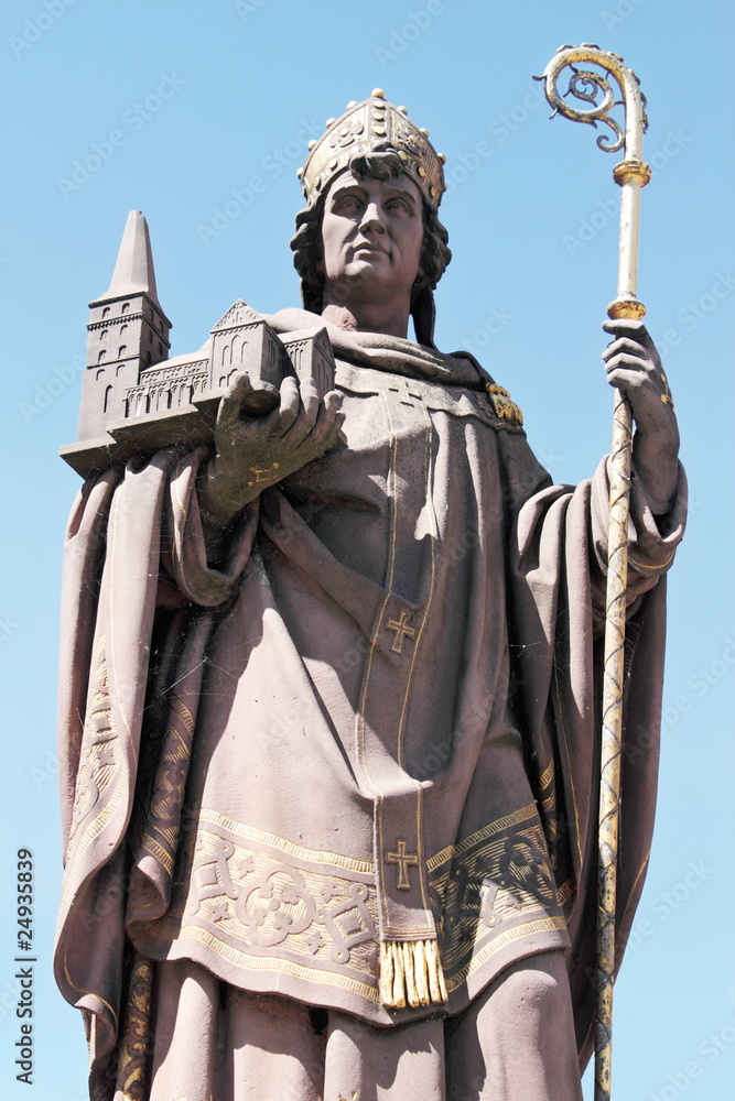 Obraz premium Rzeźba w Hamburgu