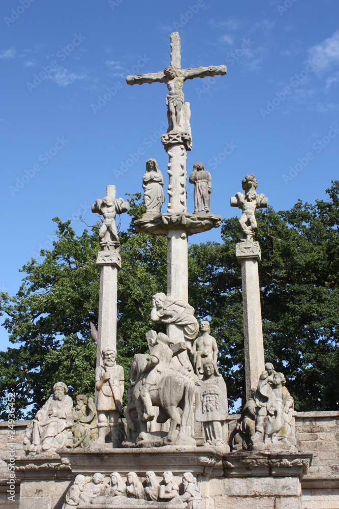 Fototapeta premium Calvaire de Guéhenno