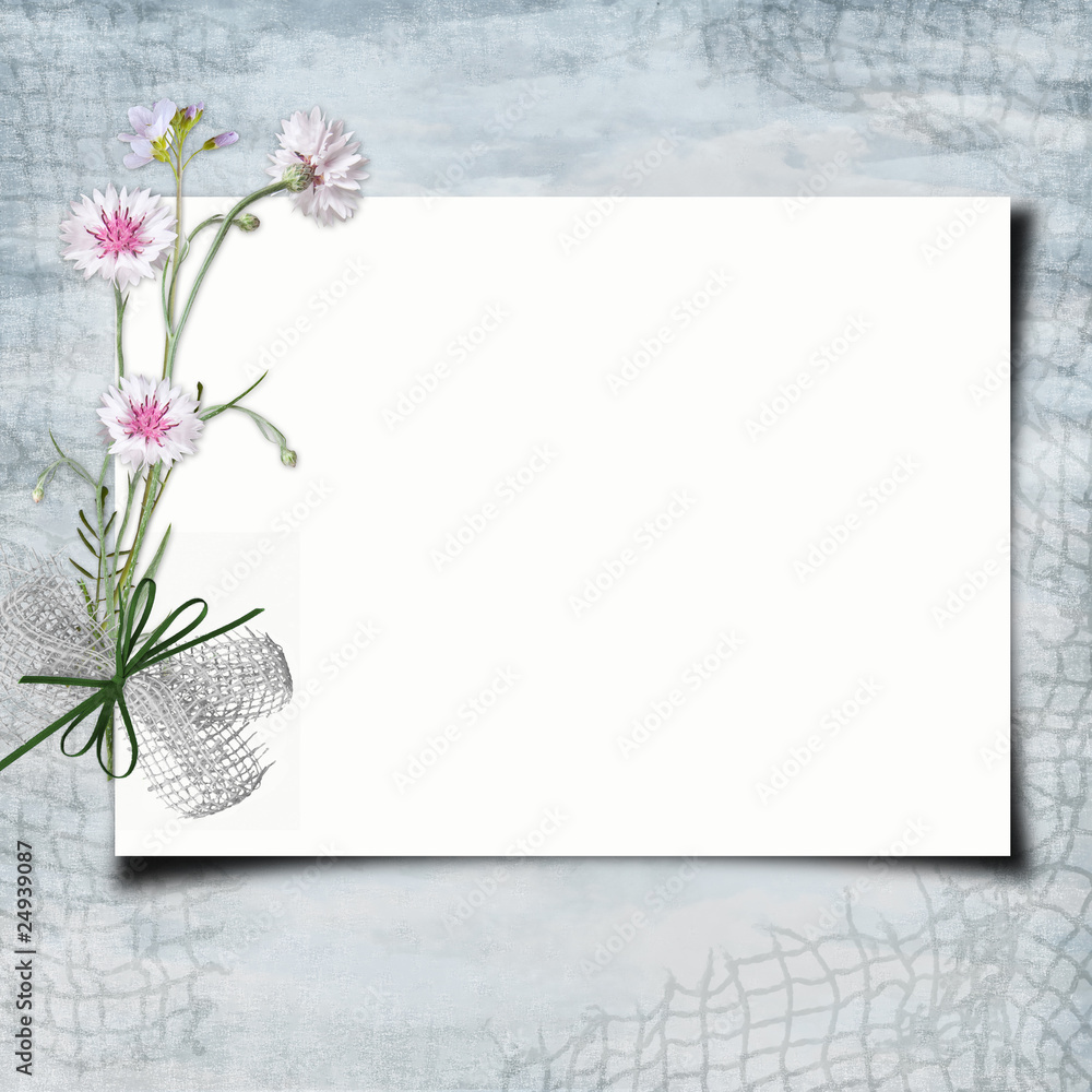 Fototapeta premium blank note paper on textured background