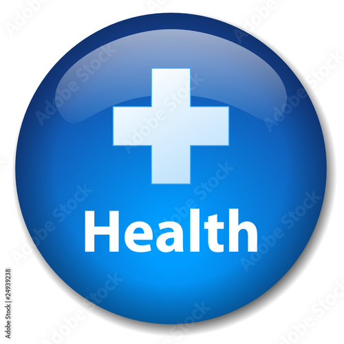 HEALTH Web Button (first aid emergency hospital pharmacy fitness