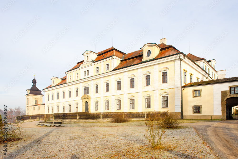 castle in Rychnov nad Kneznou, Czech Republic