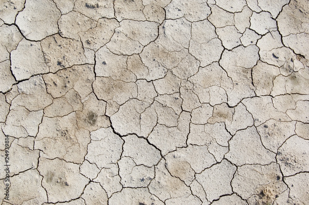 Broken dry clay texture Broken dry clay texture
