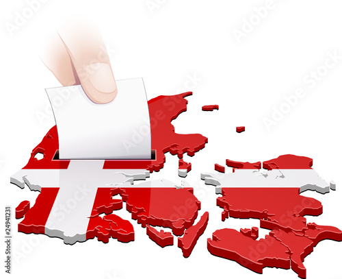 Élection au Danemark (détouré)