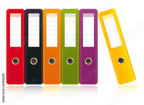 colored ring binders