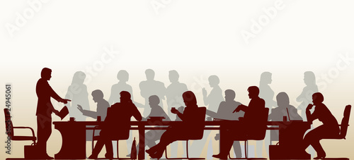 Busy meeting