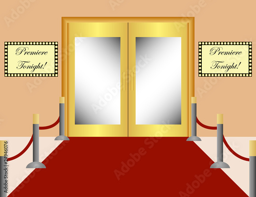 Red Carpet Background