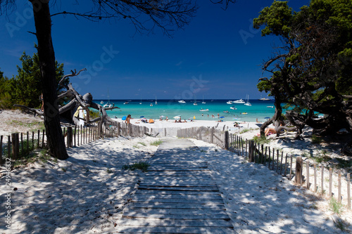 Plage de Saleccia en Haute Corse