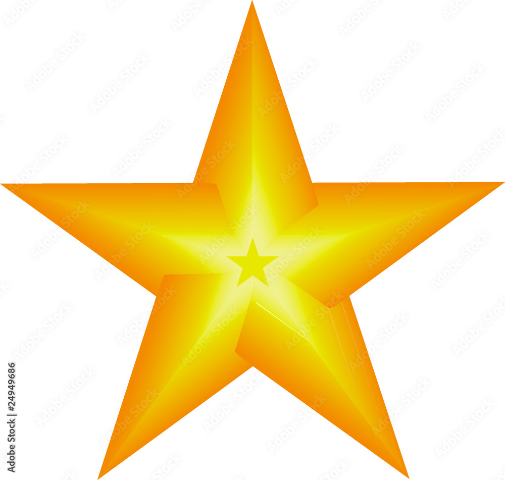 Obraz premium Stern 3D