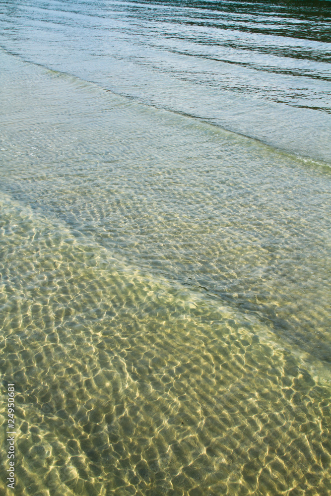 Fototapeta premium Wave on the beach, east of Thailand.