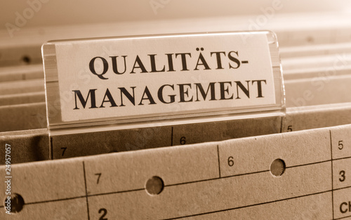 Plakat Qualitätsmanagement