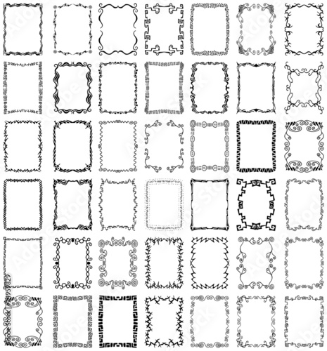 Vector Frames and Borders Collection Set