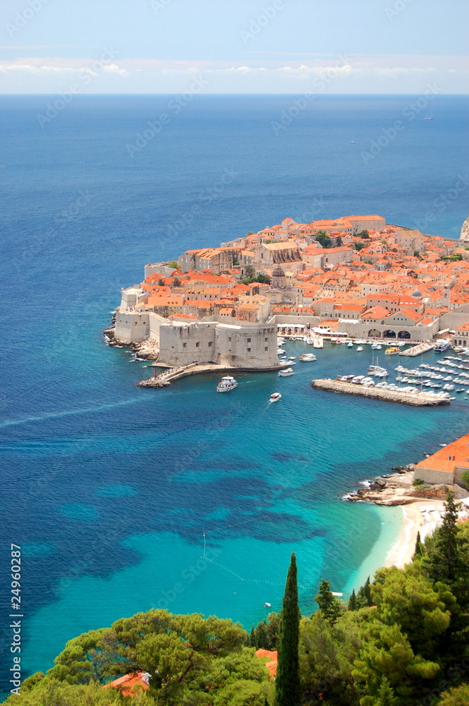 Obraz premium The Old Town of Dubrovnik, Croatia