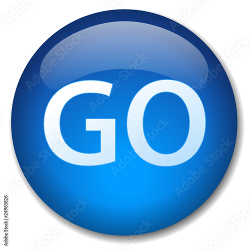 GO Web Button (start now ok yes internet connection search find)