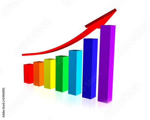 3D Graph, Upward Trend Free Download 3D Graph, Upward Trend - GFXLoad