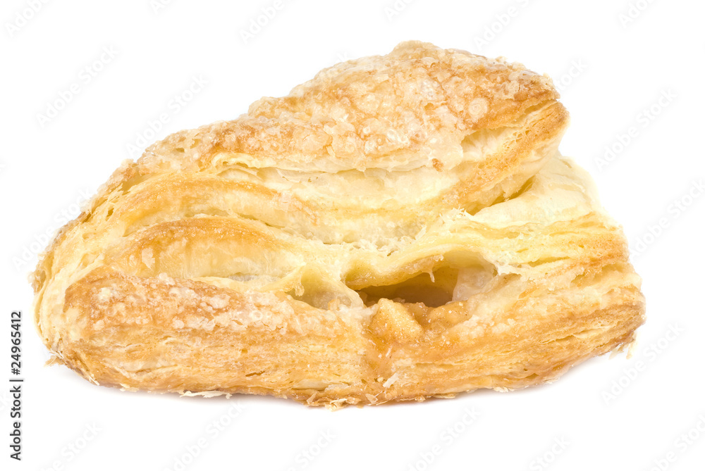 Apple Turnover Isolated on White Apple Turnover Isolated on White