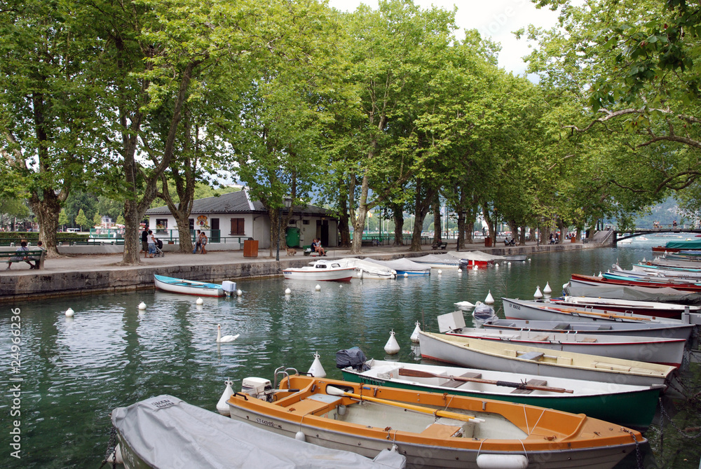 Obraz premium Quai d'Annecy