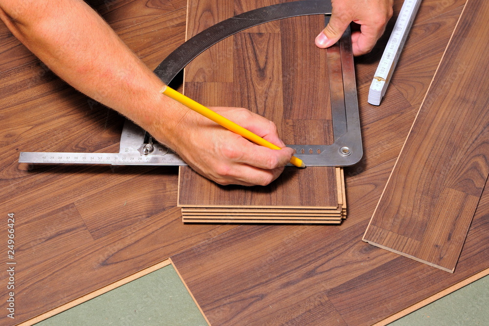 Как снять пленку с ламината Face of Wood Services