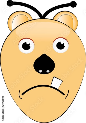 Angry face