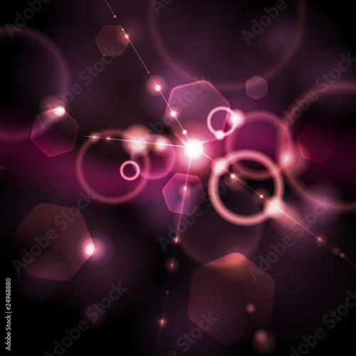 shiny lights, vector background