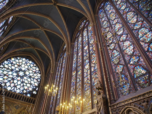 Sainte Chapelle en Paris (Francia)