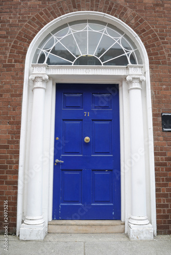 Door to an apartment