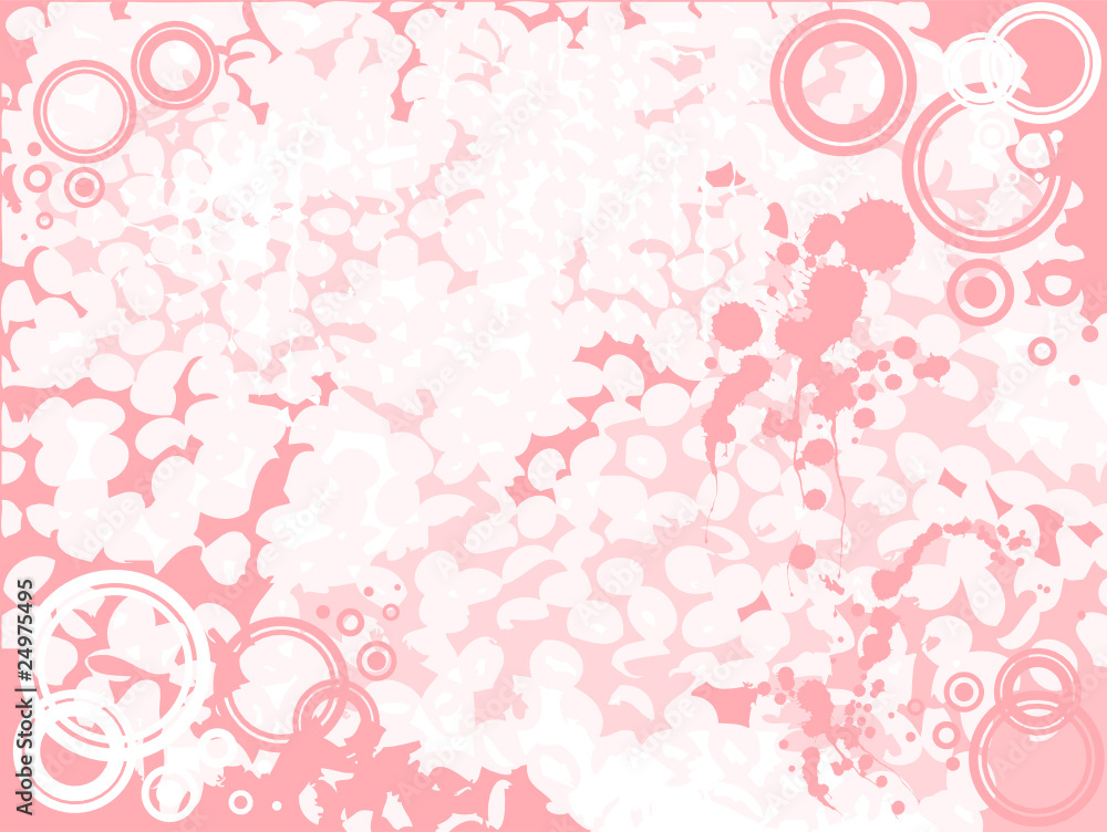 Vector grunge abstract background with blots