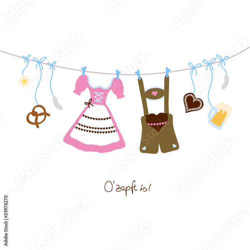 Octoberfest Symbols Hanging