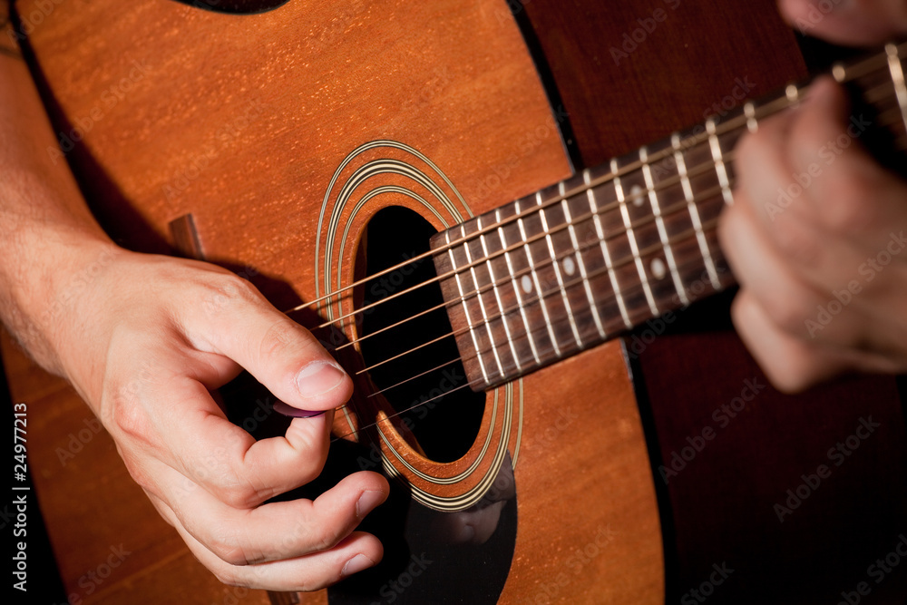 Fototapeta premium Guitarist