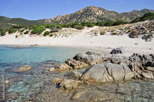 SPIAGGIA DI SA RUXI, VILLASIMIUS, SARDEGNA, ITALIA photo