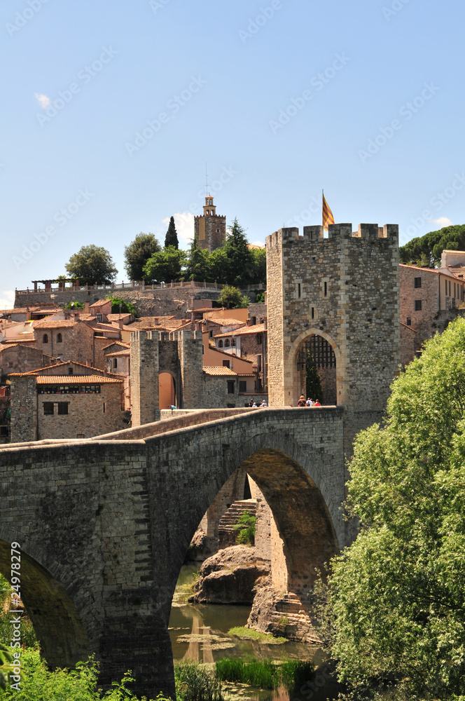 Besalu Medieval bridge