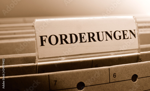 Plakat Forderungen