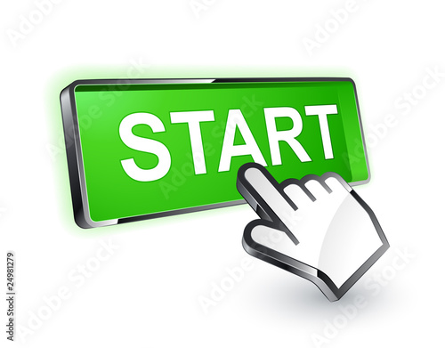 bouton start curseur main