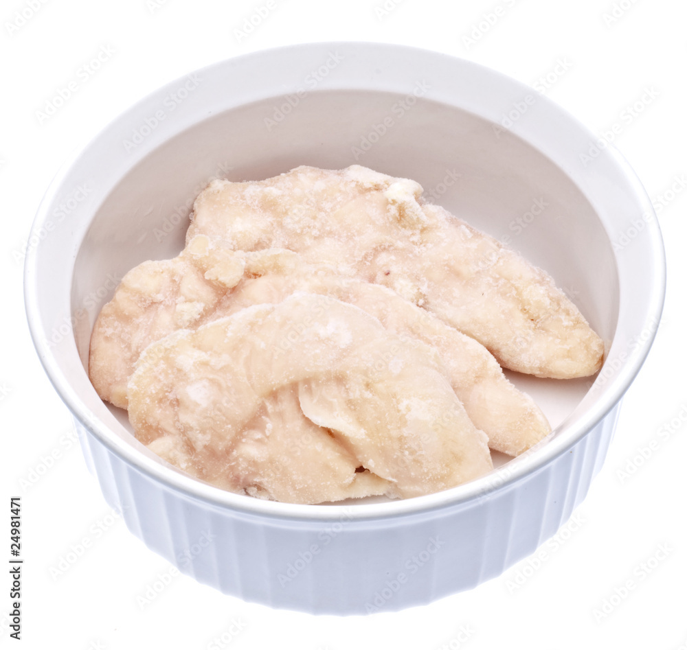 Frozen Chicken in a Bowl Frozen Chicken in a Bowl