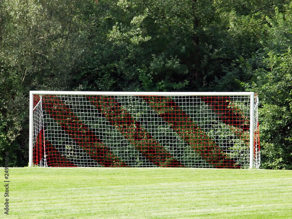 Naklejka premium Gol piłkarski