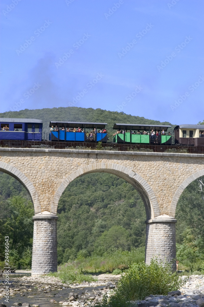Fototapeta premium petit train d'Anduze