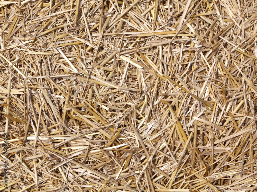 Straw background