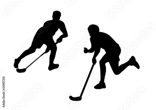 Floorball Players