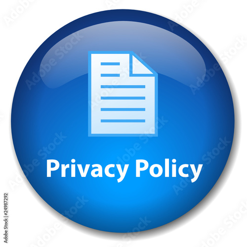 PRIVACY POLICY Web Button (disclaimers terms & conditions legal)