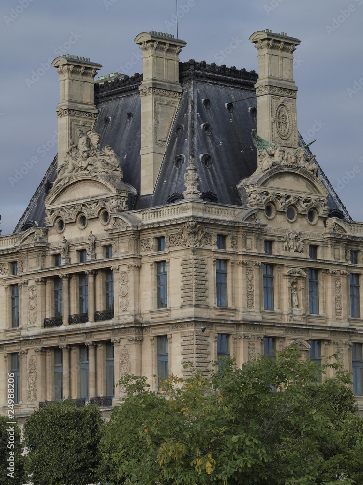 Obraz premium Museo del Louvre en Paris