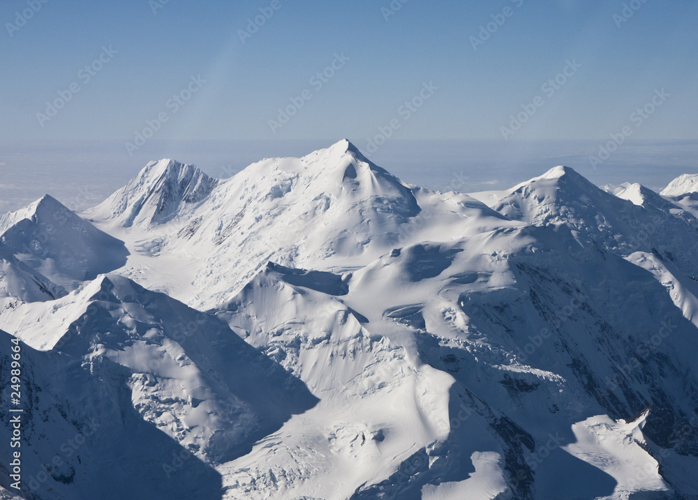 mountains from the air