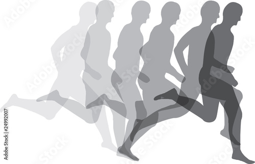 Running men