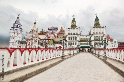 Kremlin in Izmailovo Moscow general view russian national archit