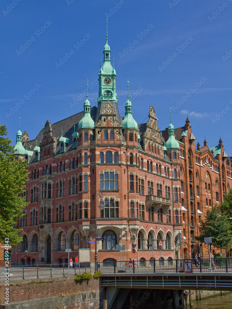 Historisches Gebäude in Hamburg