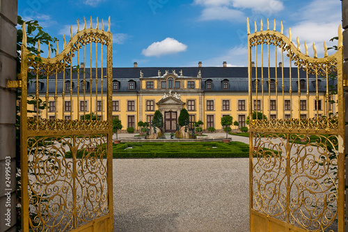 Obraz na płótnie Schloss Herrenhausen 2 w salonie