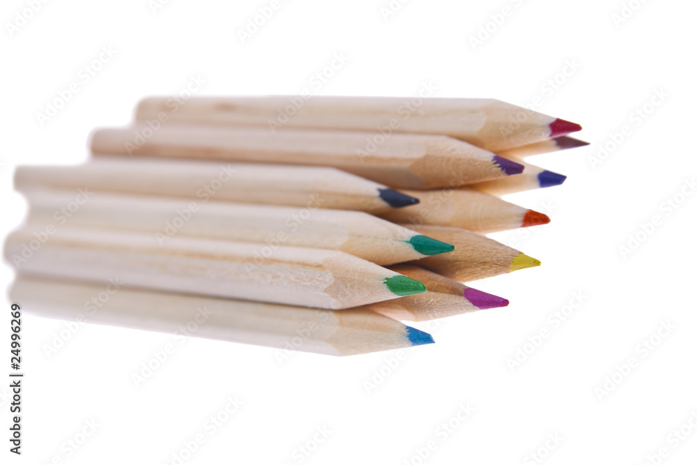 Obraz premium coloured pencil