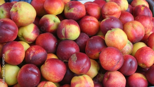 Nectarines background